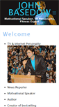 Mobile Screenshot of johnbasedow.net
