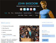 Tablet Screenshot of johnbasedow.net